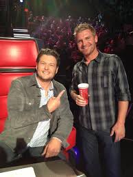 The singer was smiling ear to ear while at the burnout on broadway event in nashville, as driver clint bowyer took shelton down the streets of nashville while performing burnouts. Blake Bowyer Clint Bowyer Nascar Racing Racing News
