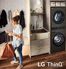 We understand that certain business environments need bespoke stackable washer & dryer solutions to fit into smaller spaces. Lg Single Unit Front Load Lg Washtower With Center Control 4 5 Cu Ft Washer And 7 4 Cu Ft Gas Dryer Wkgx201hba Lg Usa