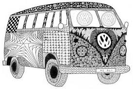 Mandala Volkswagen Vw Coloring Page For Adults In 2020 Bear Coloring Pages Vw Bus Coloring Pages