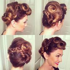 Vintage Braid Updo Vintage Hairstyles Braided Hairstyles Braided Hairstyles Updo