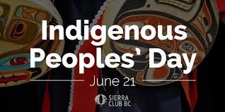 Indigenous peoples day is tomorrow so here is a few ways you can help and be supportive happy indigenous peoples day to any of the native community ! National Indigenous Peoples Day 2020 Sierra Club Bc