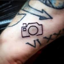 Top 63 Small Simple Tattoos For Men 2020 Inspiration Guide Tattoos For Guys Camera Tattoo Design Tattoo Designs Men