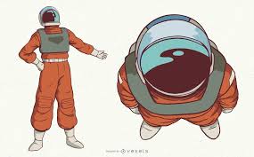 Astronaut Space Character Set Ad Aff Aff Space Character Set Astronaut In 2020 Space Drawings Character Design Art Reference Poses
