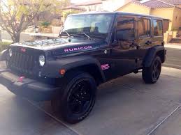 Black And Pink Jeep Wrangler Pin On Vehicles