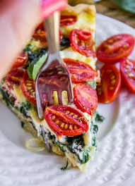 Cherry Tomato Leek And Spinach Quiche The Food Charlatan Best Brunch Recipes Easter Brunch Food Easter Dishes