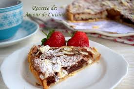 Tarte Poires Et Chocolat De Stephane Glacier Amour De Cuisine Recette Tarte Aux Poires Recette Dessert Gateaux Et Desserts