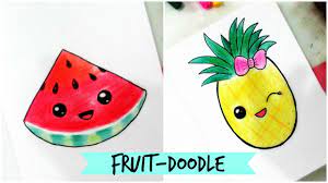 Check spelling or type a new query. How To Draw Cute Fruit Doodle Part 2 Youtube
