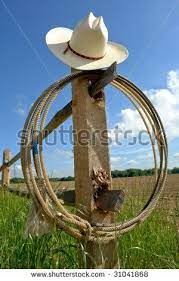 At Cowboy Fence Stock Photos Royalty Free Images Vectors Cowboy Hats Cowboy Straw Cowboy Hat
