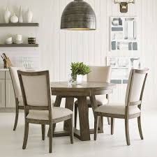 Table, 4 oakley side chairs and 2 oakley arm chairs. Plank Road Button Dining Room Set Stone Kincaid Furniture Furniture Cart