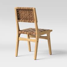 Ceylon Woven Dining Chair White Natural Wood Opalhouse In 2020 Dining Chairs Dining Chairs Diy Woven Dining Chairs