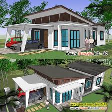 Maybe you would like to learn more about one of these? Pelanbanglo Com Pelan Banglo Ld20 Saiz Lot Minima 45 L X 70 P Banglo Setingkat 3 Bilik 2 Bilik Air Tempat Letak Kereta 2 Petak Keluasan Rumah Banglo 1 314