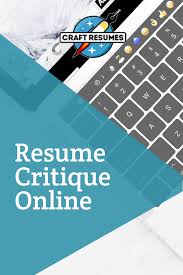 Resume Critique Online Resume Writing Services Professional Resume Writing Service Resume Review