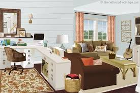 Google Living Room Office Combo Apartment Living Room Desk In Living Room
