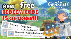 This is a list of special redeem codes for genshin impact. New Another Redeem Code 15 October Genshin Impact Youtube
