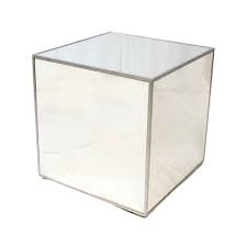 This wood coffee table features a spacious ta. Mirrored Cube Coffee Table Hire Wedding Event Furniture Melbourne