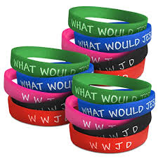 Maybe you would like to learn more about one of these? Wwjd Bracelets For Women Men Kids 5 Colors 15 25 50 Packs What Would Jesus Do Bracelets W W J D Religious Christian Bracelets Buy Online In Dominica At Dominica Desertcart Com Productid 129274331