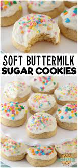 Buttermilk Sugar Cookies Recipe Sugar Cookies Recipe Cookie Recipes Buttermilk Recipes