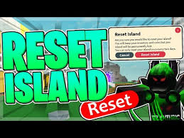 How To Reset Your Island In Roblox Islands Youtube