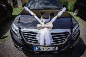 Image result for svatební  výzdoba auta