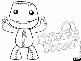 Little Big Planet Planet Coloring Pages Little Big Planet Free Coloring Pages