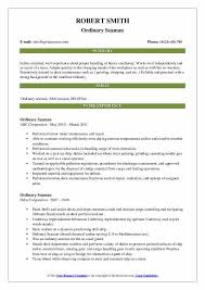 Dance performance resume sample (pdf). Ordinary Seaman Resume Samples Qwikresume