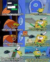 Prank #ojol #bacol #full nii biar dapet semua prank ojol full cok, pokok nya subrekek dulu biar kita gas ken, grup wa liat dikomen. Ojol Prank Potrayed By Spongebob Indonesia