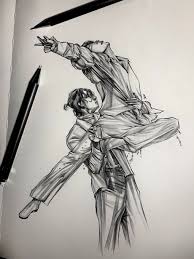 bts jimin jk by hopfiy a hopfly btsanart btsart artworks painting bts j kpop drawings art drawings sketches creative art drawings sketches simple