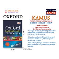Search for glossary terms (regular expression allowed). Oxford English English Malay Dictionary Third Edition Update Version Shopee Malaysia
