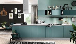 Front Bali Im Farbton Aquamarin Warum Nicht Mal Auf Farbe Setzten Mit Dem Trendfarbton Aquamarin Kuchen Hacker H Hacker Kuchen Moderne Kuche Kuchentrends