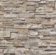 Find over 100+ of the best free stone texture images. 3d Effect Brick Slate Stone Wallpaper Beige Grey Sandstone Textured Realistic Ebay