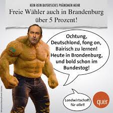 Die kanzlerkandidatin gibt sich siegessicher, auch beim. Br Quer On Twitter Die Freien Wahler Plotzen Derzeit Fost Vor Kroft Brandenburg Brandenburgwahl Aiwanger Freiewahler