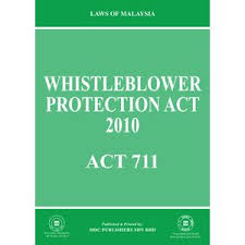 The whistleblower's identity is kept confidential. Laws Of Malaysia Page 115