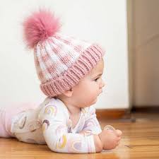 Whether you're looking for a fitted bills hat or an adjustable snapback bills hat, new era cap has you covered. Huggalugs Rosy Pink Buffalo Check Pom Pom Beanie Hat L Online Yarn Store Apples To Oranges Silverton Oregon 97381
