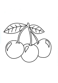 100% free fruit coloring pages. Cherries Coloring Pages Coloring Home