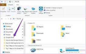 When you install drive for desktop on your computer, it creates a drive. Google Drive Toevoegen Aan Verkenner In Windows 10 Nl Atsit