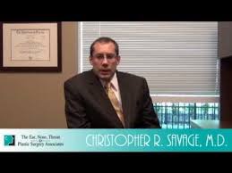 Getting To Know Dr Christopher R Savage Of The Ear Nose Throat And Plastic Surgery Associates Plastic Surgery Surgery Plastic And Reconstructive Surgery