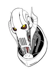 Grievous Star Wars Drawings Star Wars Artwork Star Wars Poster