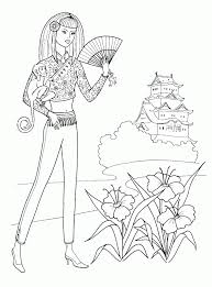By this age, young artists are already gaining skills in here you will find beautiful coloring books with dolls, flowers, princesses, hearts, cats, cartoon characters. Fashion Coloring Pages For Girls Printable Coloring Home
