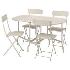 Lacko Table 2 Chairs Outdoor Gray Ikea Folding Chair Outdoor Folding Chairs Chair