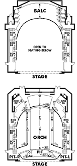 gwinnett performiong arts center seating chart theatre atlanta