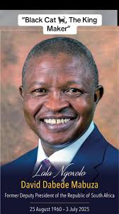 Rest in Peace The Cat David Mabuza