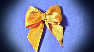طريقة سهلة لعمل فيونكة من شريط الساتان بالأصابع simple embroidery bows diy ribbon ribbon art