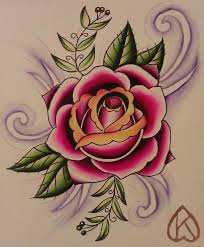Only Eyes For You Traditional Style Tattoo Flash Womans Face Drawing Roses Contact Us F Traditional Rose Tattoos Traditional Style Tattoo Traditional Tattoo