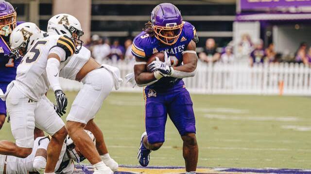 ECU RB Ashton Gray shares the team's mindset after tough start to season