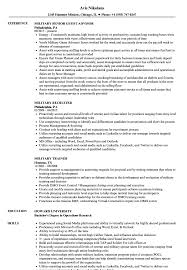 military resume samples velvet jobs