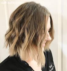 The bright, bleachy blonde color and the tousled waves give it a distinctly summery appearance that is carefree and easy to manage. 10 Shoulder Length Bob For Fine Hair Undercut Hairstyle
