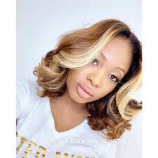 So, think carefully about which one you want to get done on your hair. Lace Frontal Bob Blonde Highlights Bob Haircut Blonde Natural Hair Blonde Highlights Bob