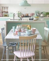 How To Create Your Own Glorious Pastel Kitchen Heart Handmade Uk Chic Kitchen Shabby Chic Kitchen Pastel Home Decor