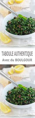 Taboule Libanais Maison Recette Rapide Recette Taboule Taboule Libanais Recette Taboule