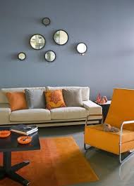 29 Ideen Furs Wohnzimmer Streichen Tipps Und Beispiele Wohnzimmer Streichen Wohnzimmer Orange Und Wandfarbe Grau